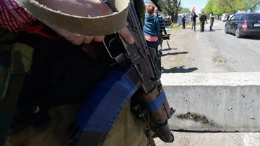 Ополченцы, разобрав баррикады в Донецке, начали укреплять блокпосты