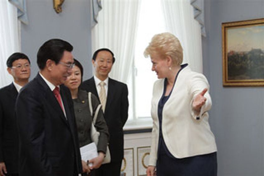 Литва и Китай будут наращивать экономическое сотрудничество