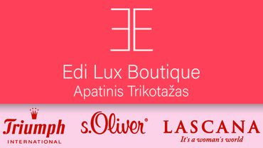 Nauja parduotuvė "Edi Lux Boutique"