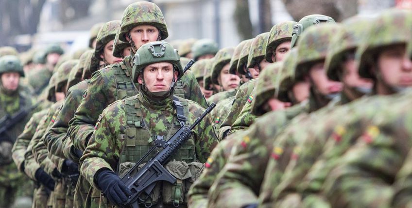 В понедельник начинаются одни из крупнейших военных учений в Литве "Гяляжинис вилкас 2022 II“