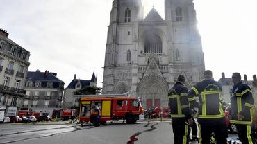 Пожар в соборе Святых Петра и Павла во французском городе Нант удалось потушить