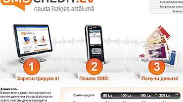 В Латвии начали выдачу кредитов по SMS