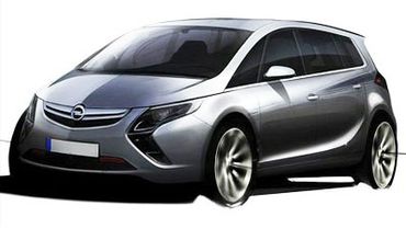 Новый минивен Opel Zafira появится в 2011 г.

