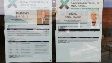 Опубликованы предварительные результаты 2 тура выборов мэра в Висагинасе