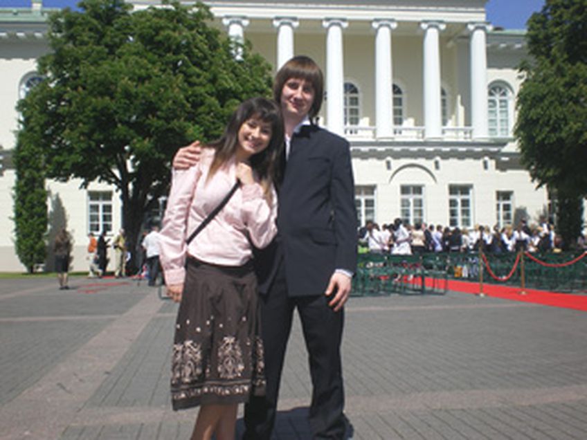 Максим Погребняк и Виктория Пак – лауреаты республиканского телевизионного конкурса «Dainų dainelė 2008»