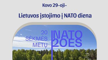 Kovo 29-oji – Lietuvos įstojimo į NATO diena