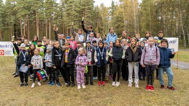 Впервые в истории в Висагинасе прошли соревнования по летнему биатлону среди детей со всей Литвы (фотогалерея)