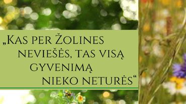 Rugpjūčio 15 d. visa Lietuva švenčia Žolines