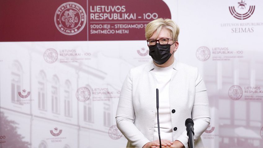 Ингрида Шимоните избрана премьер-министром Литвы