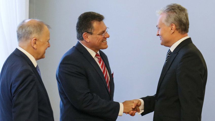 Prezidentas su EK vicepirmininku M. Šefčovičiumi aptarė energetinės nepriklausomybės projektus