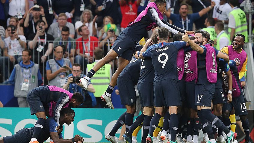 Футболисты сборной Франции победили хорватов и выиграли ЧМ-2018