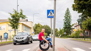 Марюс Монтикас постарается установить рекорд Гиннеса на дистанции 30 км на инвалидной коляске