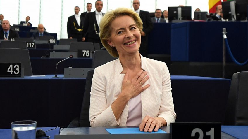 Europos Parlamentas patvirtino U. von der Leyen Europos Komisijos pirmininke