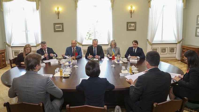 Prezidentas: Lietuva ir toliau rems Moldovos eurointegracijos siekius