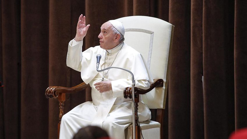 Popiežius: gėjų poros negali būti laikomos šeima