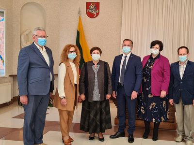 Людмилу Гриневскую провожают на пенсию - В Висагинасе