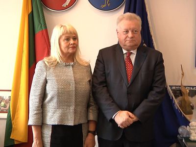 Висагинас посетил посол Российской Федерации - В Висагинасе