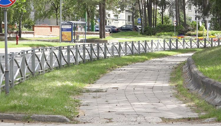 В преддверии юбилея в Висагинасе началась подготовка проекта реконструкции улицы Космосо