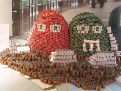 В Литве — скульптуры из 10 тыс. консервных банок - Культурные и спортивные мероприятия