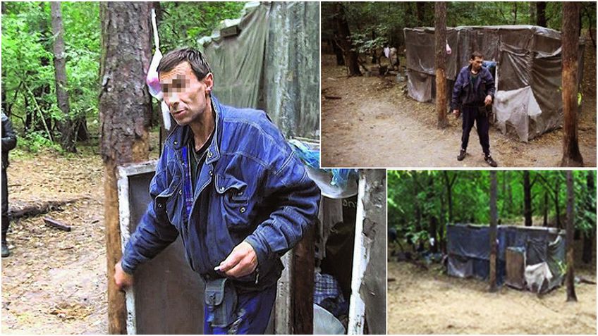 Под Киевом нашли семью, которая жила в лесу 8 лет