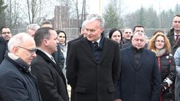 19 марта Висагинас посетит президент Гитанас Науседа