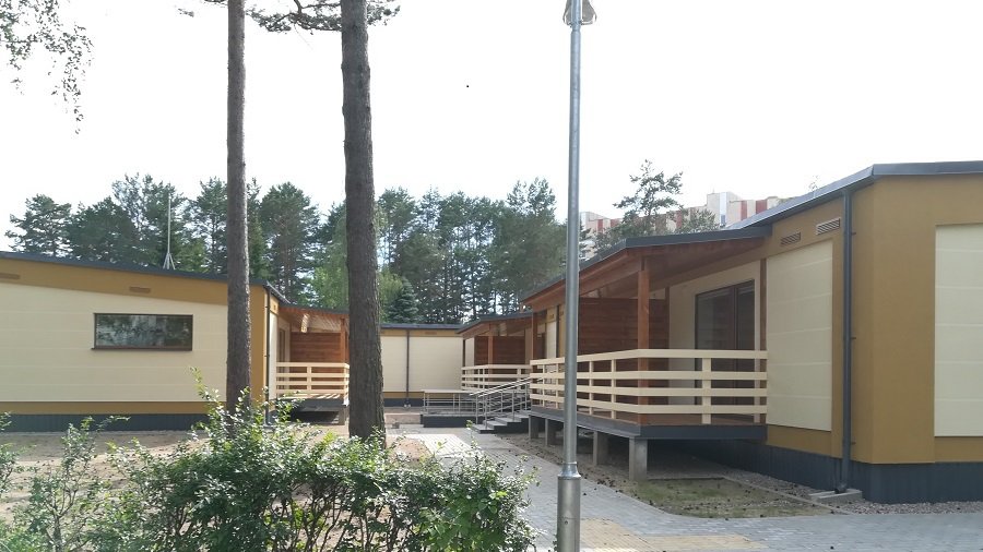 Дом самостоятельного проживания построен. Когда в нем появятся жильцы? - В Висагинасе