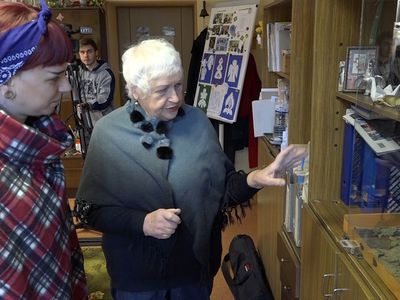 В гостях у Марии Щербаковой (Видео) - Висагинас и висагинцы