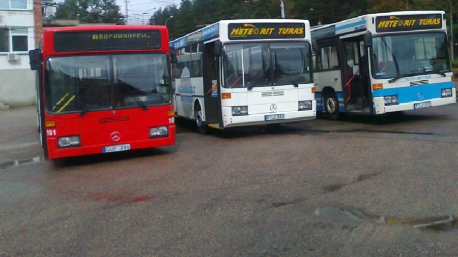 Расписание автобусов в День всех святых и накануне - В Висагинасе