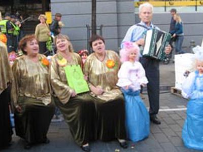 Висагинцы на Ярмарке народных ремесел в Вильнюсе. - В Висагинасе