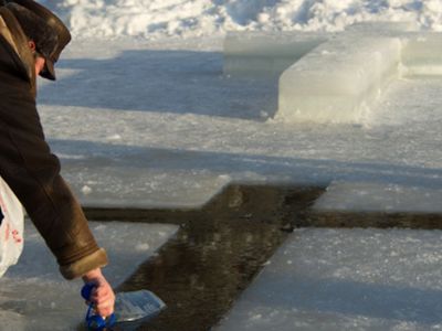 Крещение господне - В Висагинасе