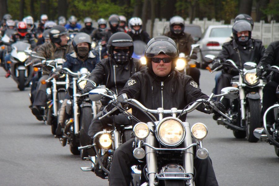 Байкеры в Петербурге планируют в будущем собрать всю Россию и весь мир - Хобби, отдых и развлечения