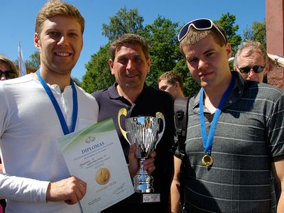 Висагинские энергетики приняли участие в семейной спартакиаде в Швянтойи - В Висагинасе