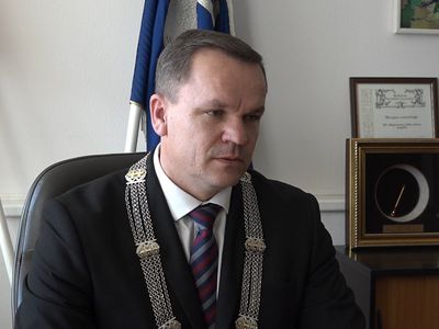 Эрландас Галагуз: "При нескольких претендентах на пост вице-мэра всегда будет кто-то обижен" (видео) - В Висагинасе