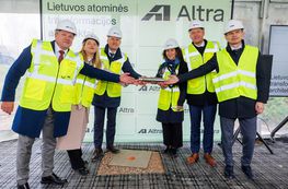 Символическая закладка капсулы ознаменовала новый этап деятельности ИАЭС под брендом  - "Altra" (видео)