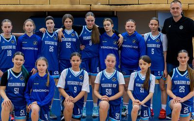 Команда висагинской баскетбольной школы заняла 3 место в международной лиге BBBL (фотогалерея) - Висагинас и висагинцы