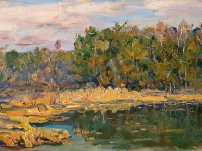 Литва глазами художников зарубежья - В Висагинасе