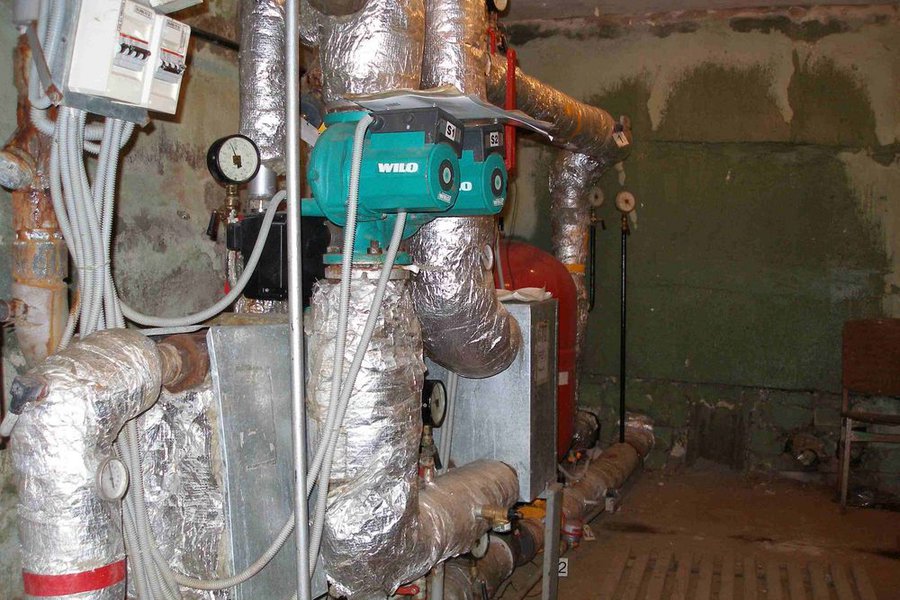 Замена теплоузла по-висагински (видео) - В Висагинасе