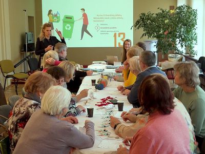 Забота об экологии начинается с каждого: лекция для Университета третьего возраста (видео) - Висагинас и висагинцы