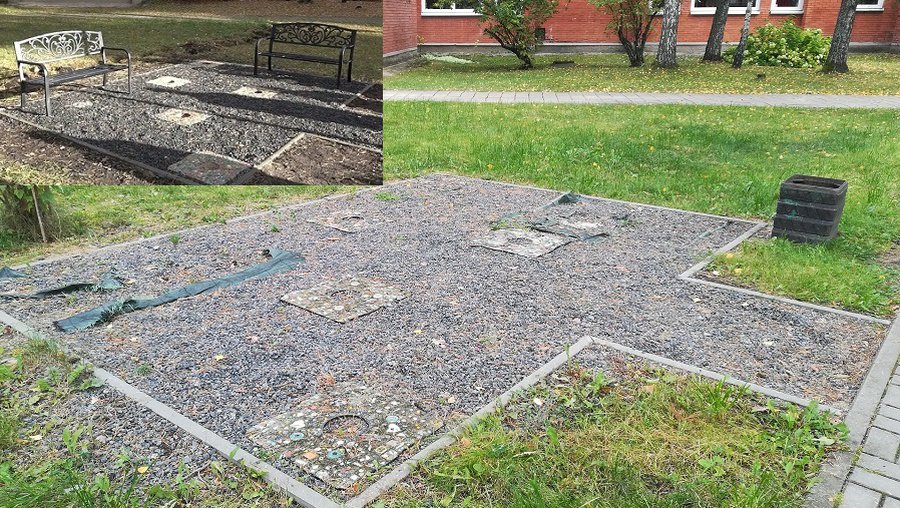 История пропавших скамеек - В Висагинасе