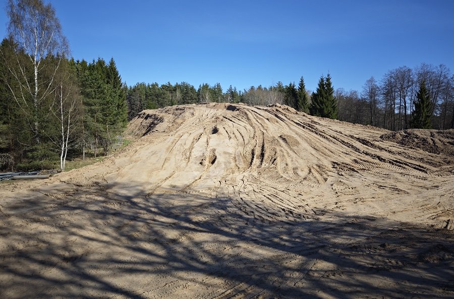 Почему остановилось строительство горки в Висагинасе? - В Висагинасе
