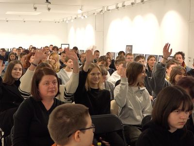 День Европы в Висагинасе был отмечен интересным мероприятием для школьников (видео) - Новости регионов