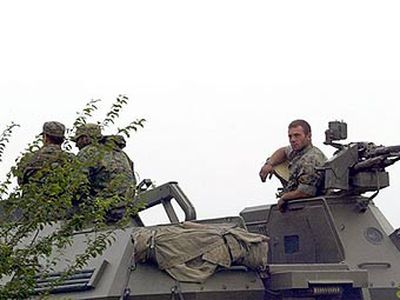 Российские войска подавили грузинские огневые точки - В Мире