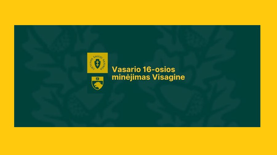 В День восстановления Литовского государства, 16 февраля, приглашаем всех присоединиться к пешему походу в Висагинасе и его окрестностях! - В Висагинасе