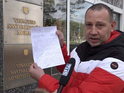 Место и время проведения пикета официально согласованы - В Висагинасе