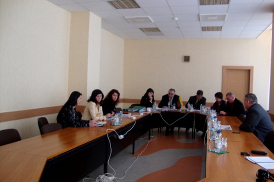 Завершая работу                                                                                                                                        - В Висагинасе