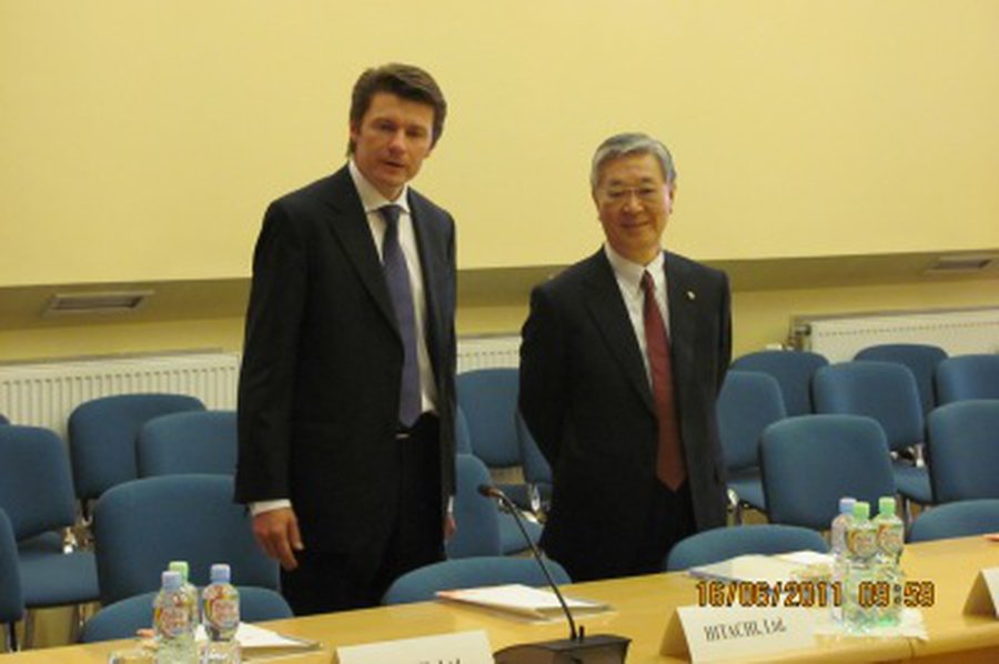 “Hitachi” delegacija pristatė savo pasiūlymą investuoti į Visagino AE - Energetika