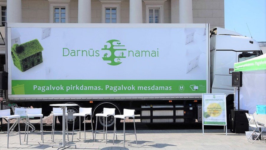 Уникальный «дом на колесах» - в  Висагинасе - В Висагинасе