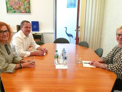 Директор Фонда Александра Васильева А. Пуоджюкайтене: «Висагинас превзошел мои ожидания!»(видео) - В Висагинасе