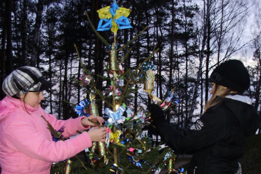 Новогодний марафон                                                                 - В Висагинасе