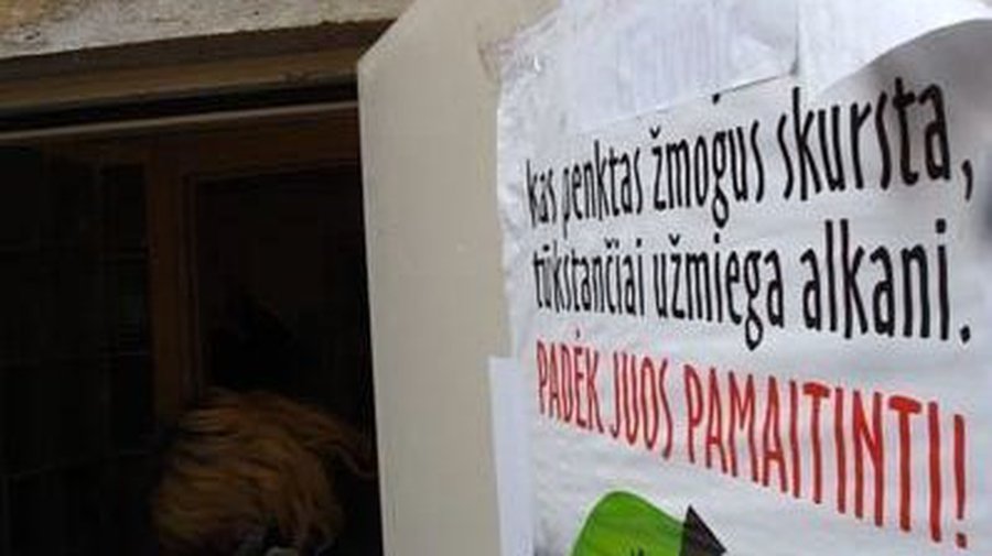 Литовский фонд пожертвований: Каждый пятый житель Литвы нищий - Литва и страны Балтии